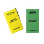 Scafftag Yellow & Green Books