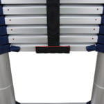 A close up image of the front of an Xtend+Climb ProSeries Telescopic Ladder
