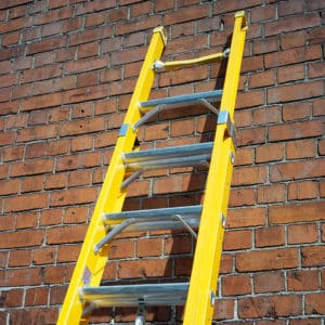 Fibreglass Rope Operated Extension Ladders