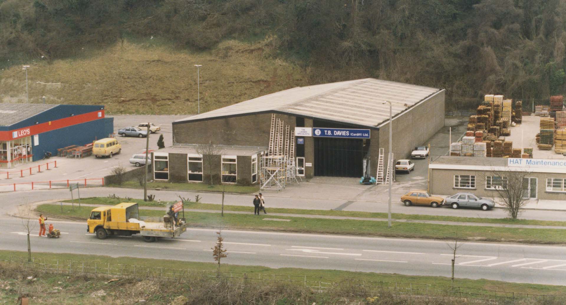 The TB Davies warehouse purchased in 1984