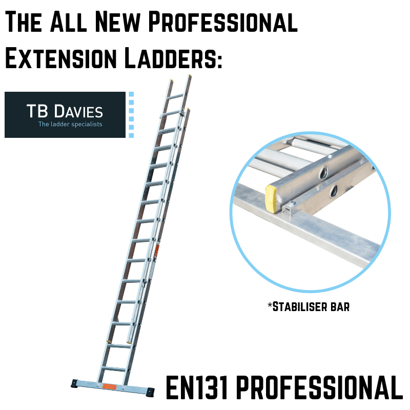 All New Professional Extension Ladders