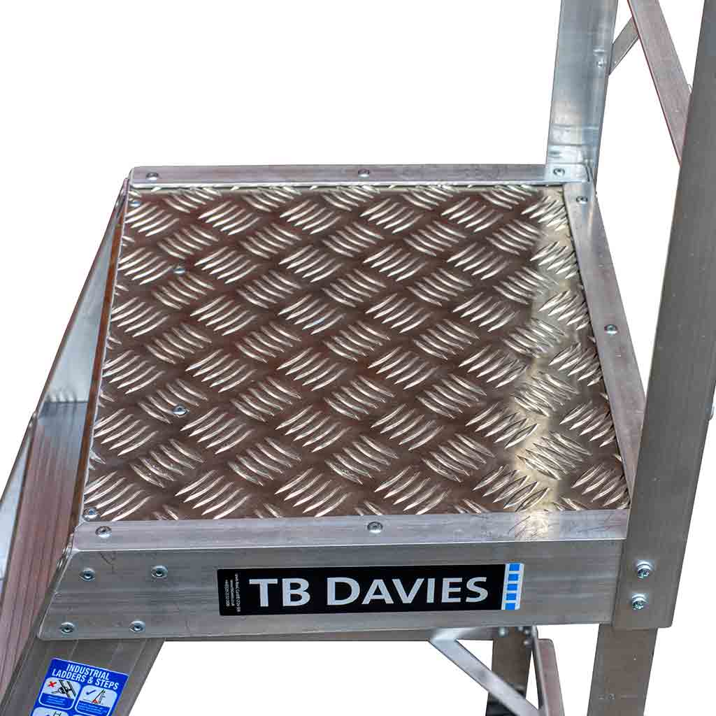 TB Davies DPSSTEP Aluminium Trade SingleSided Access Platform TB