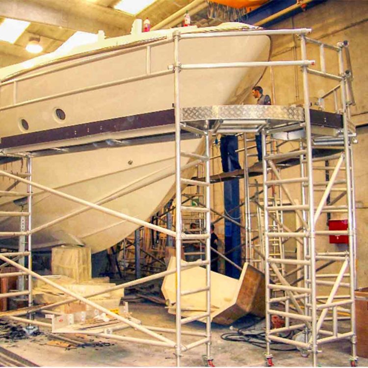 Modular Access Platform for Boat Manufacturing