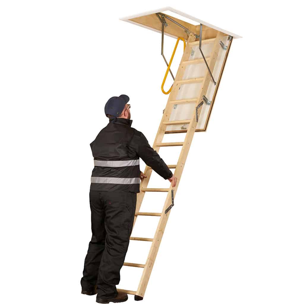 FireFold Timber Folding Loft Ladder