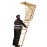 FireFold Timber Folding Loft Ladder