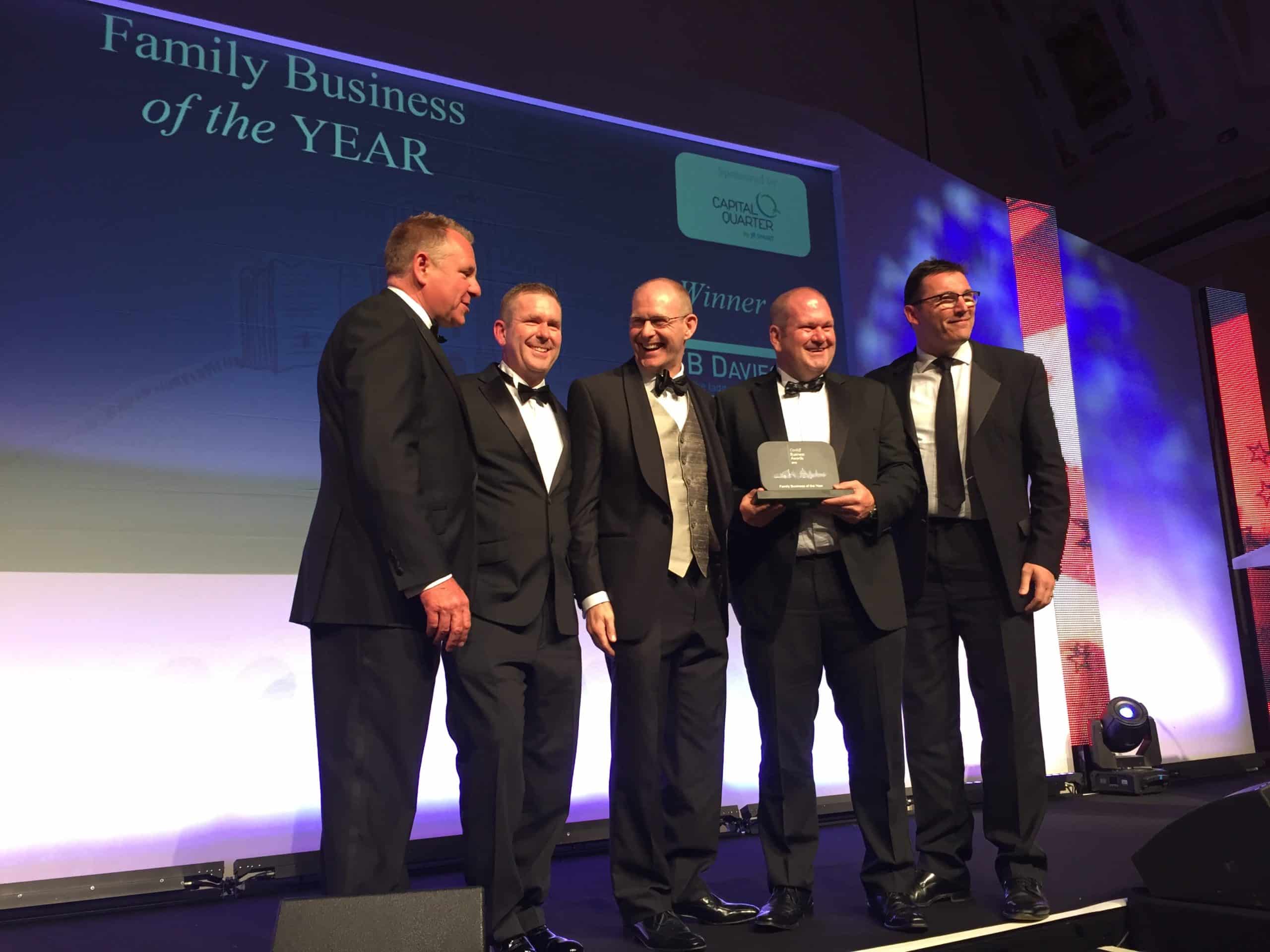 TB Davies Wins Cardiff Business Club Award