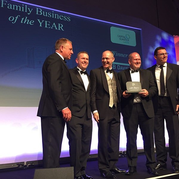 TB Davies wins Family Business of the Year - 2018