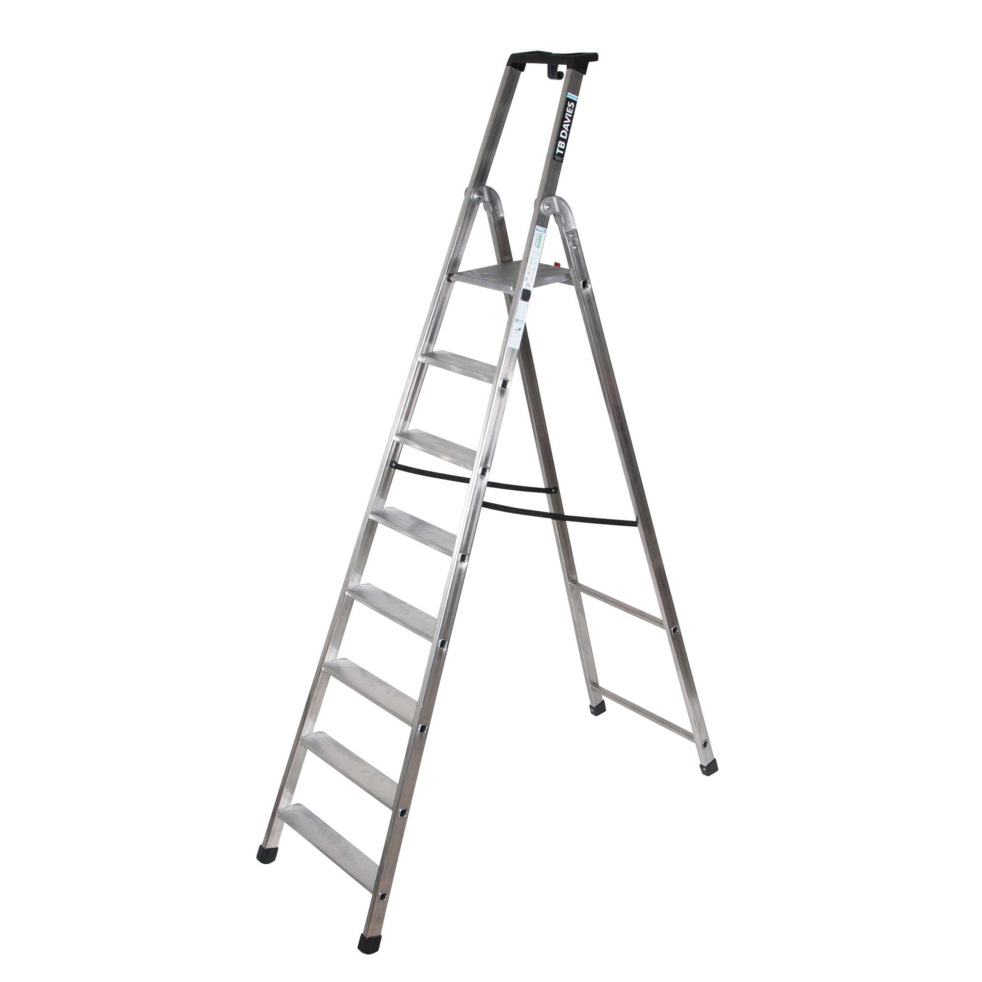 8 Tread TB Davies HDUTY-P Aluminium Professional Platform Step