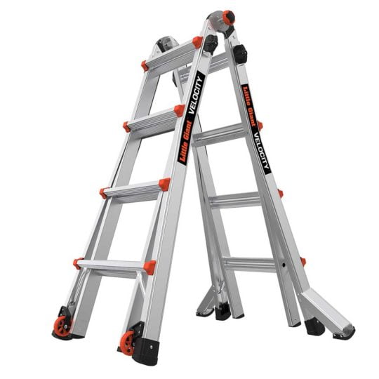 4-Tread Little Giant Velocity Series 2.0 Multi-Purpose Ladder