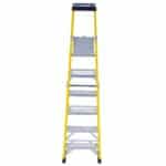 Heavy Duty Fibreglass Swingback Step Ladders