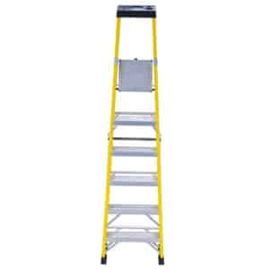 Heavy Duty Fibreglass Swingback Step Ladders