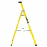Heavy Duty Fibreglass Swingback Step Ladders