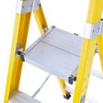 Heavy Duty Fibreglass Swingback Step Ladders